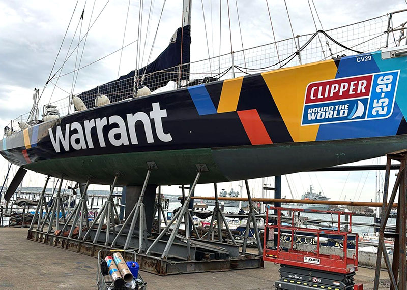 We are thrilled to announce our participation in the 2025 - 26 Clipper Round The World Yacht Race